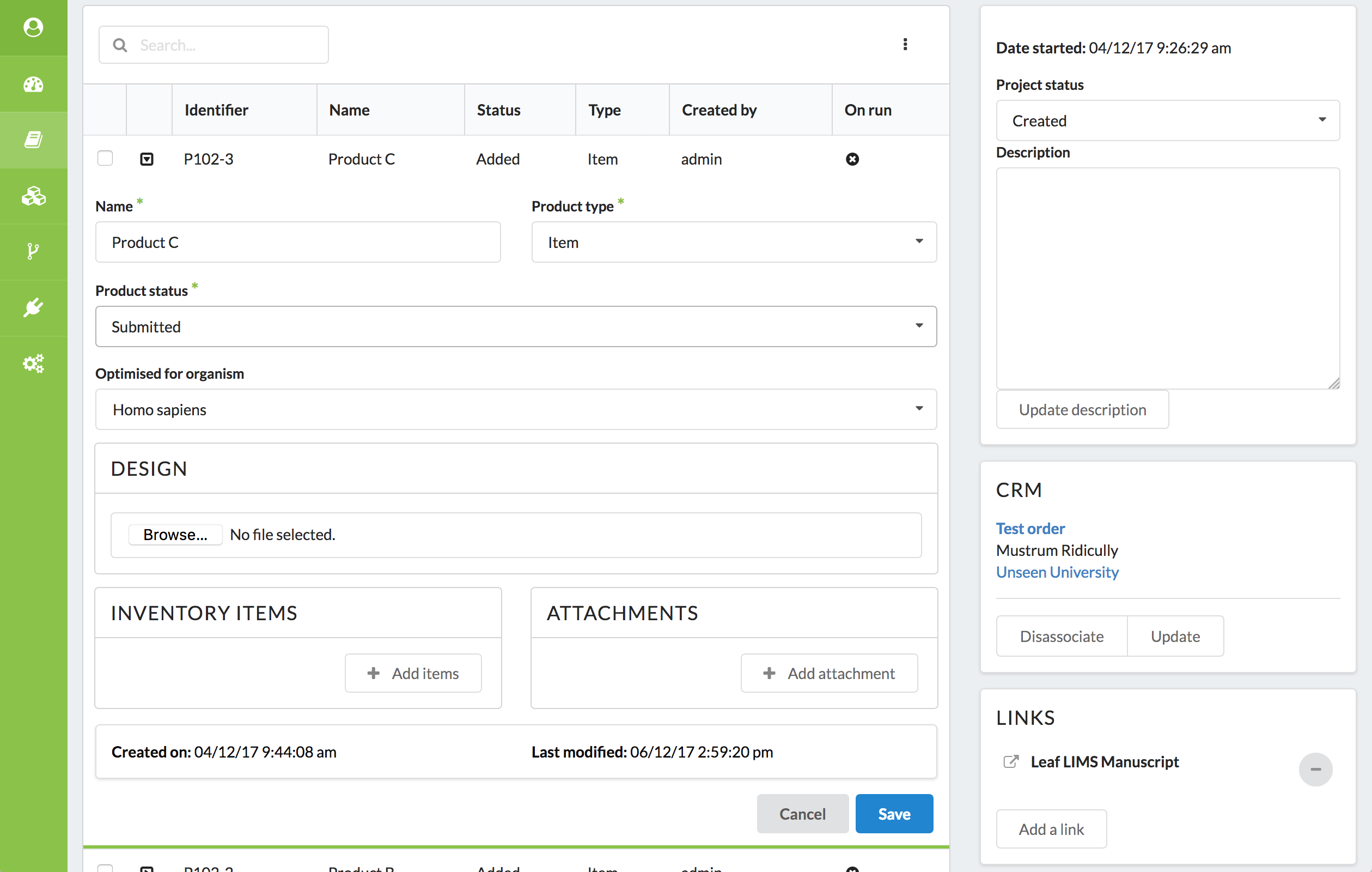 The Digital Ageing Atlas search results page
